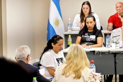 Yoselin Rojas, frente al jurado