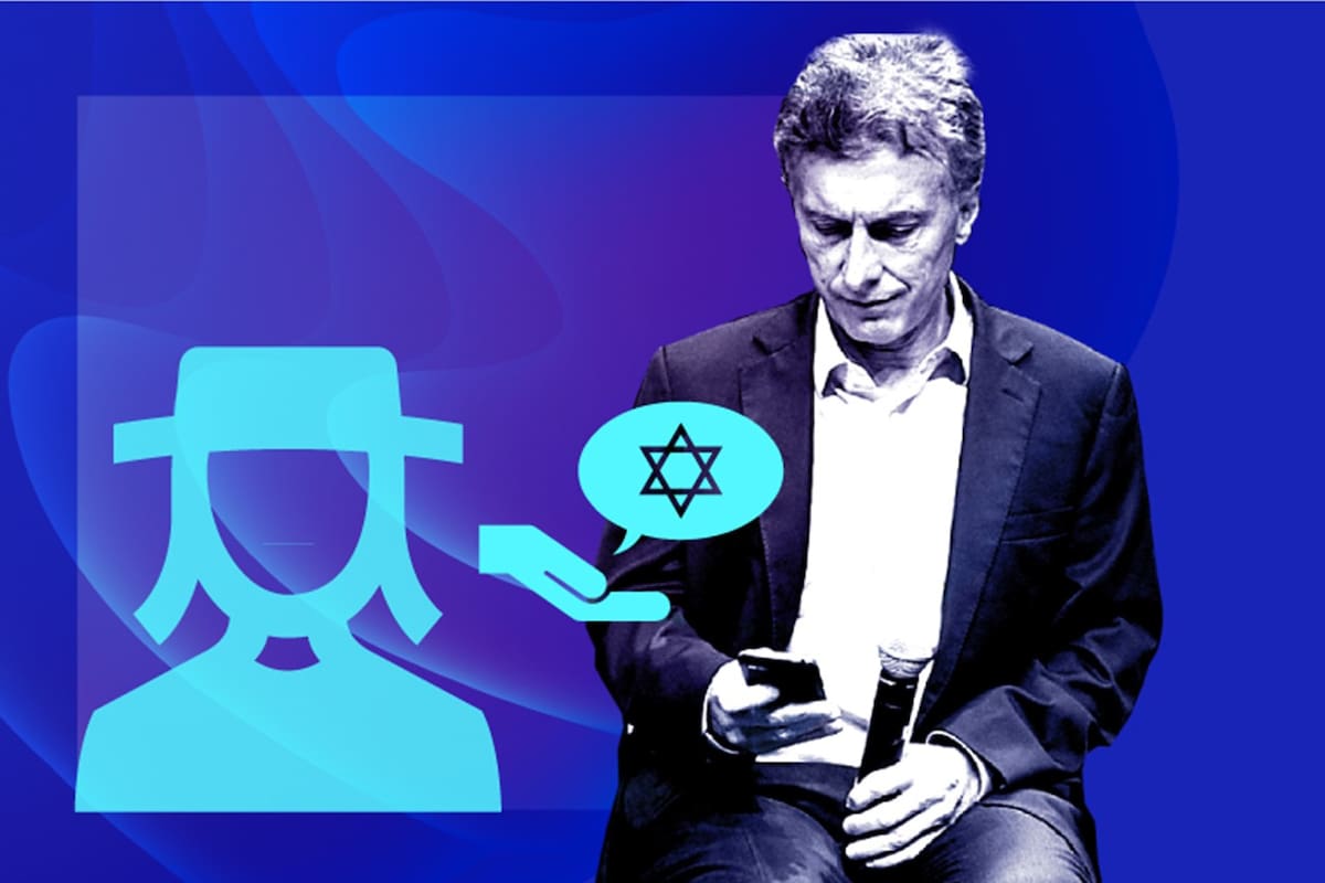 "You win", contó Mauricio Macri que le escribió el rabino Dov Beer Riger Hacohen, experto en cábala, por los problemas que enfrenta hoy Alberto Fernández
