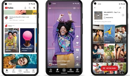 YouTube Shorts está disponible en la Argentina desde julio de 2021, y ofrece contenidos con un formato similar a los de TikTok