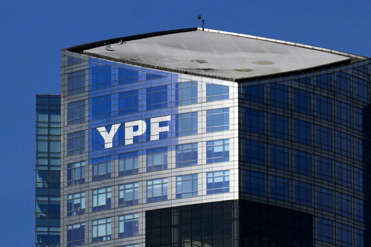 YPF terminó el año pasado con una producción diaria de petróleo de 269.800 barriles, de los cuales 138.100 se produjeron en Vaca Muerta (el 51% del total) LUIS ROBAYO/AFP