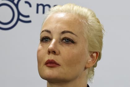 Yulia Navalnaya, la esposa del destacado opositor Alexei Navalny.