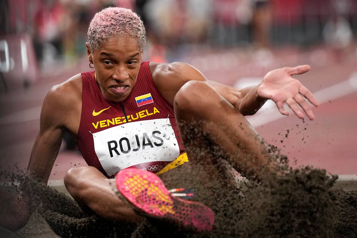Yulimar Rojas, al caer sobre la arcilla, un gran personaje y todo un símbolo del atletismo