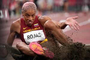 Yulimar Rojas, al caer sobre la arcilla, un gran personaje y todo un símbolo del atletismo