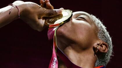 Yulimar Rojas es la gran esperanza de medalla dorada para Venezuela.