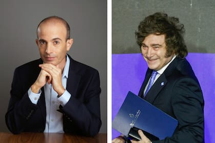 Yuval Harari y Milei