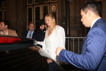 Yuyito González estuvo en el palco del Teatro Colón junto con el presidente Javier Milei