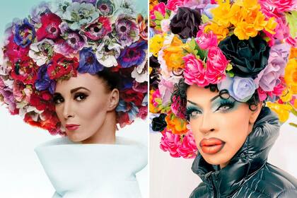 Yvie Oddly. Portada: febrero de 1964. Foto: Instagram/@voguemagazine