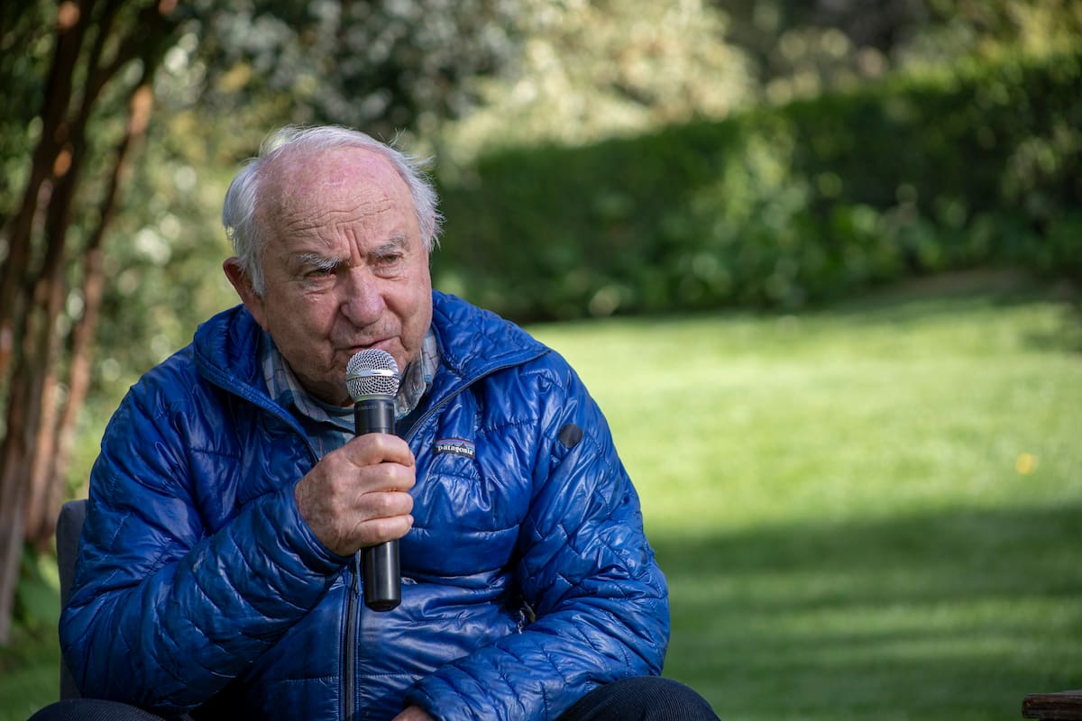 Yvon Chouinard creó Patagonia y es un amante de la naturaleza y del cuidado del medioambiente; viajó a Bariloche para la presentación de Casa Frey