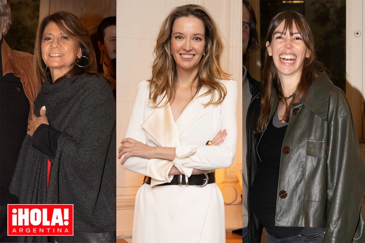 Yvonne Bordeu, Agustina Böhtlingk y Zelmira Frers reunidas en una noche mágica celebrada en Casa Néctar, en Barrio Norte.