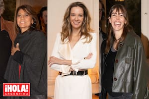 Yvonne Bordeu, Agustina Böhtlingk y Zelmira Frers reunidas en una noche mágica celebrada en Casa Néctar, en Barrio Norte.