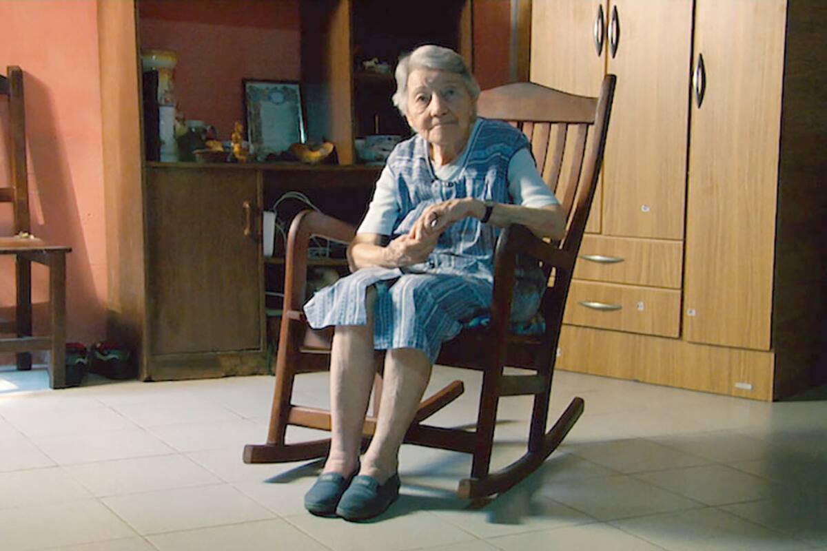 Yvonne Pierron, la protagonista de este documental