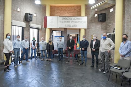 Zabaleta, Ghi, Descalzo y Menéndez se reunieron con funcionarios judiciales de Morón