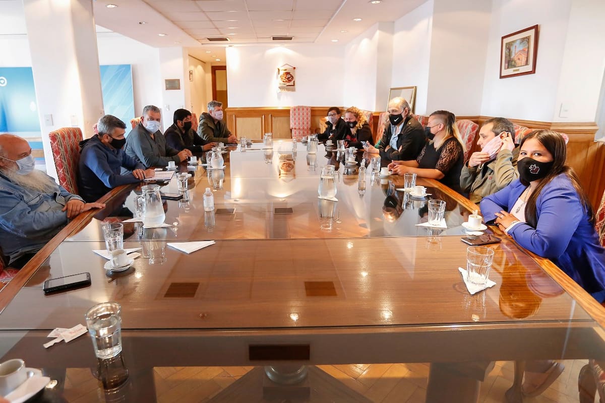 Zabaleta recibió hoy a los movimientos sociales en la sede de Desarrollo Social