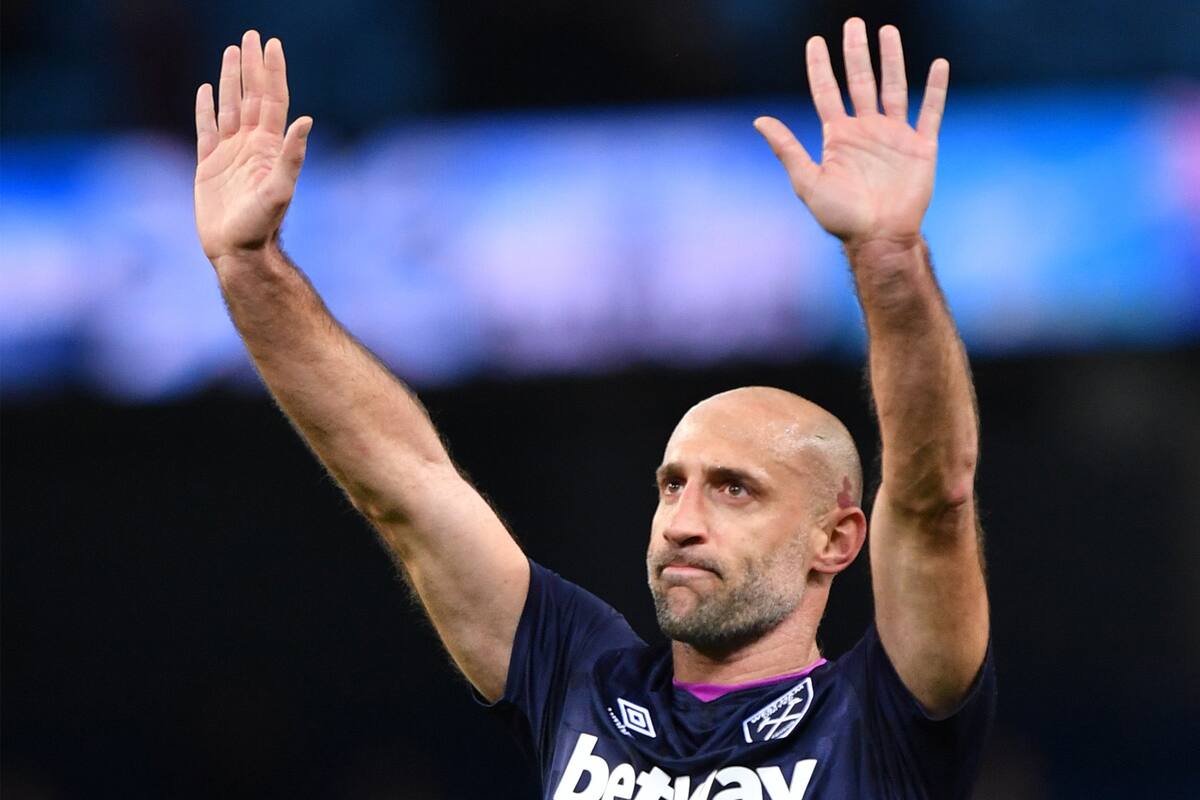 Zabaleta se despide de West Ham tras 80 partidos y un gol en tres temporadas