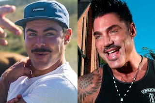 Zac Efron reapareció con una nueva apariencia y en las redes lo compararon con Ricardo Fort
