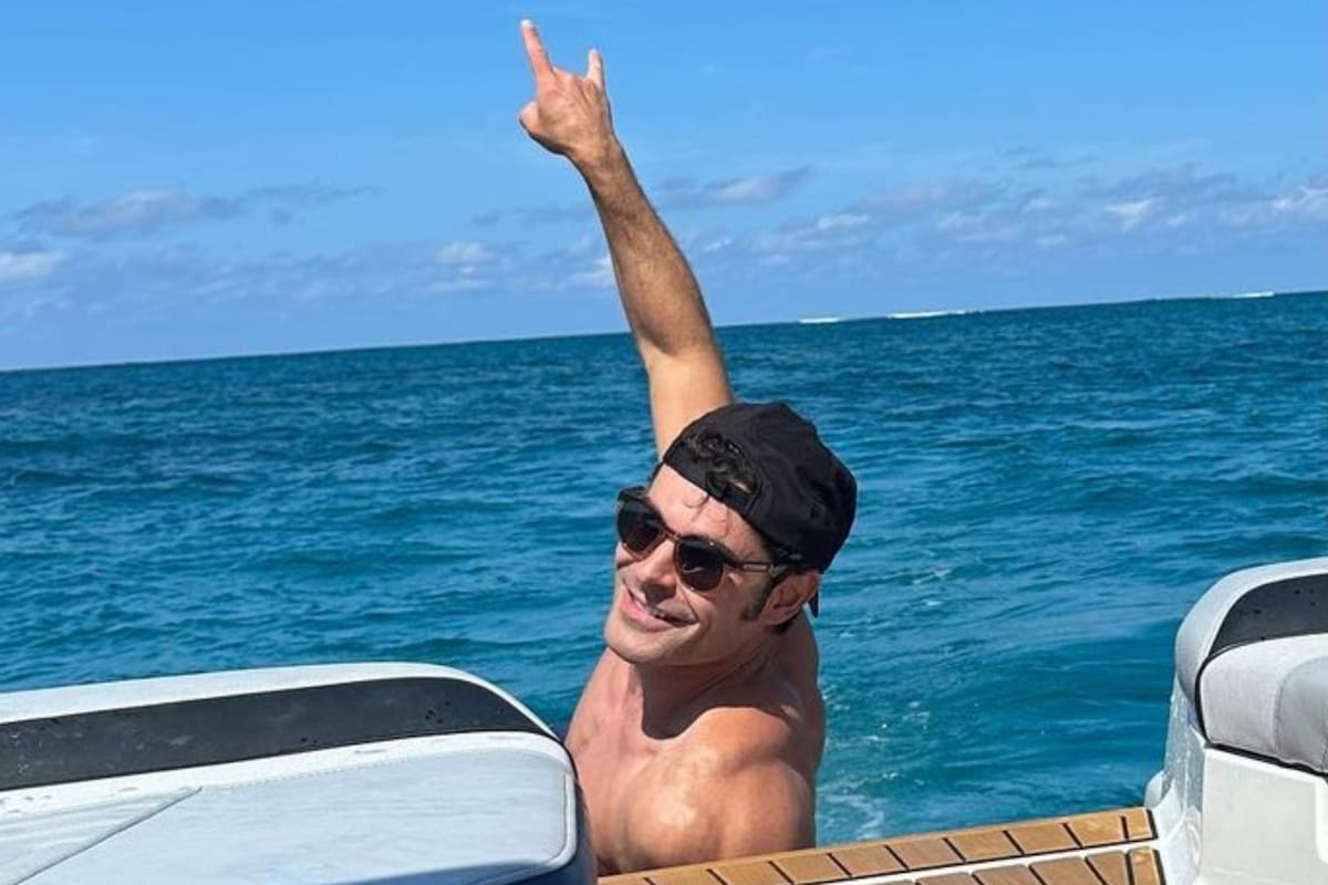 Zac Efron fue trasladado de urgencia al hospital tras un accidente durante sus vacaciones en Ibiza. Foto/Instagram: @zacefron