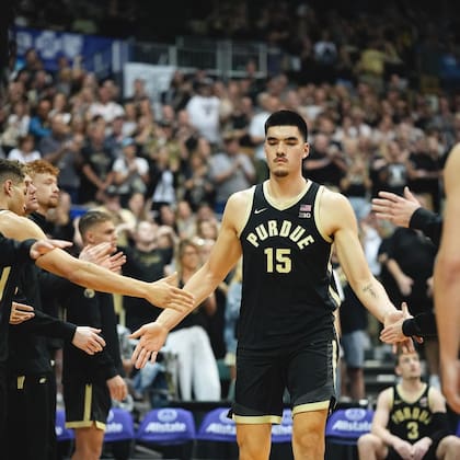 Zach Edey, el inmenso pívot de 2,24 metros que brilla en Purdue