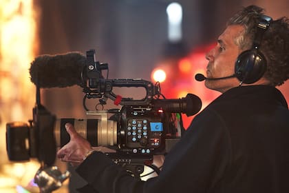 Zackary Canepari, uno de los directores del documental que registra la creación del cortometraje