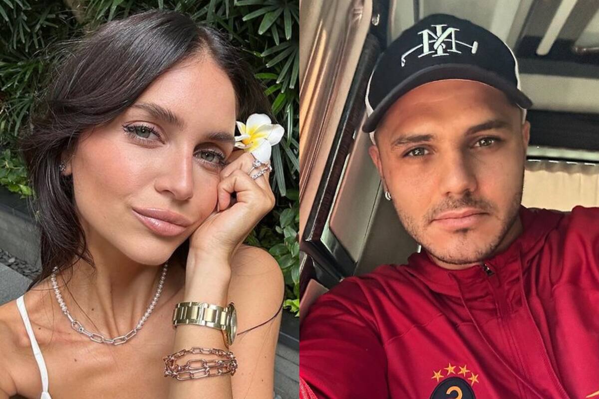 Zaira Nara compartió una sensual producción de fotos en las redes y Mauro Icardi le dejo un pícaro comentario