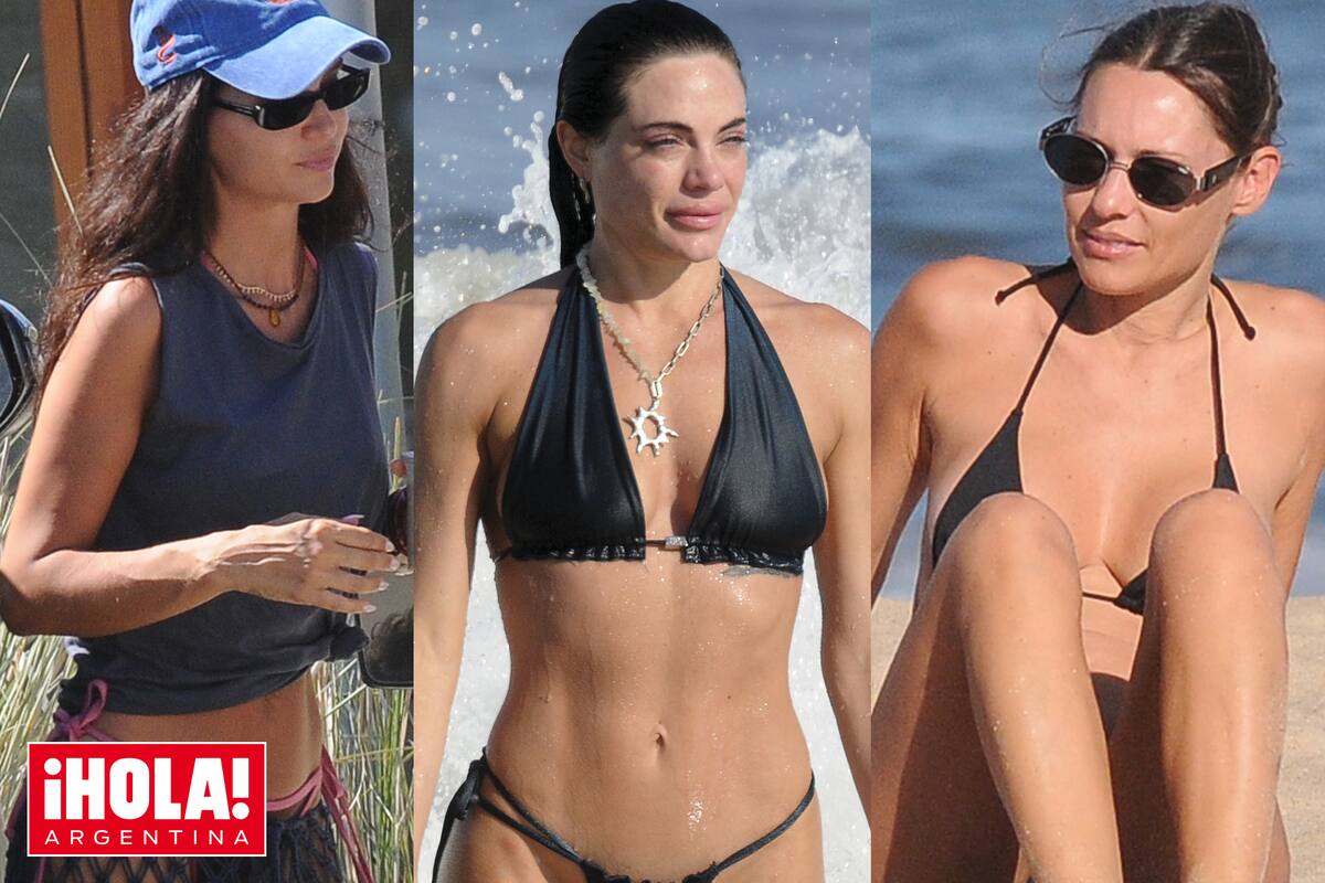 Zaira Nara, Emilia Attias y Carolina "Pampita" Ardohain