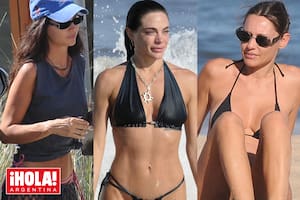 Zaira Nara, Emilia Attias y Carolina "Pampita" Ardohain