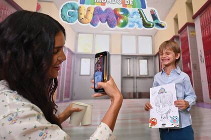 Zaira Nara retrata al pequeño Viggo con su caricatura personalizada