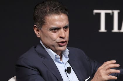 Zakaria en una conferencia en el Lincoln Center