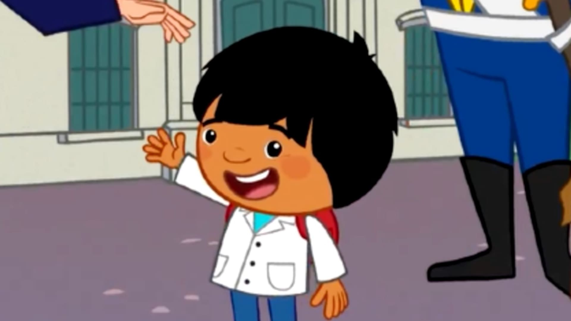 Zamba, el protagonista de la serie animada más popular de la señal para los niños dependiente del Estado Nacional