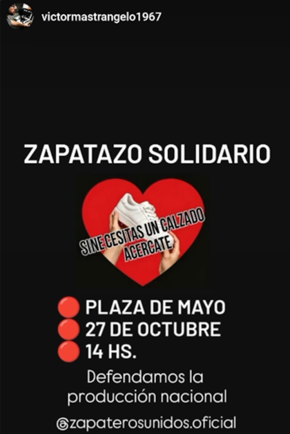 Zapatazo solidario