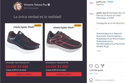 Zapatillas Tolosa Paz