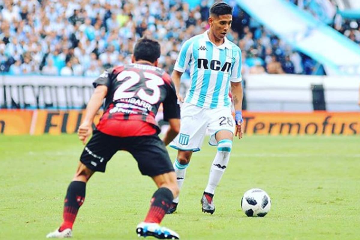 Zaracho, el hincha-jugador de Racing