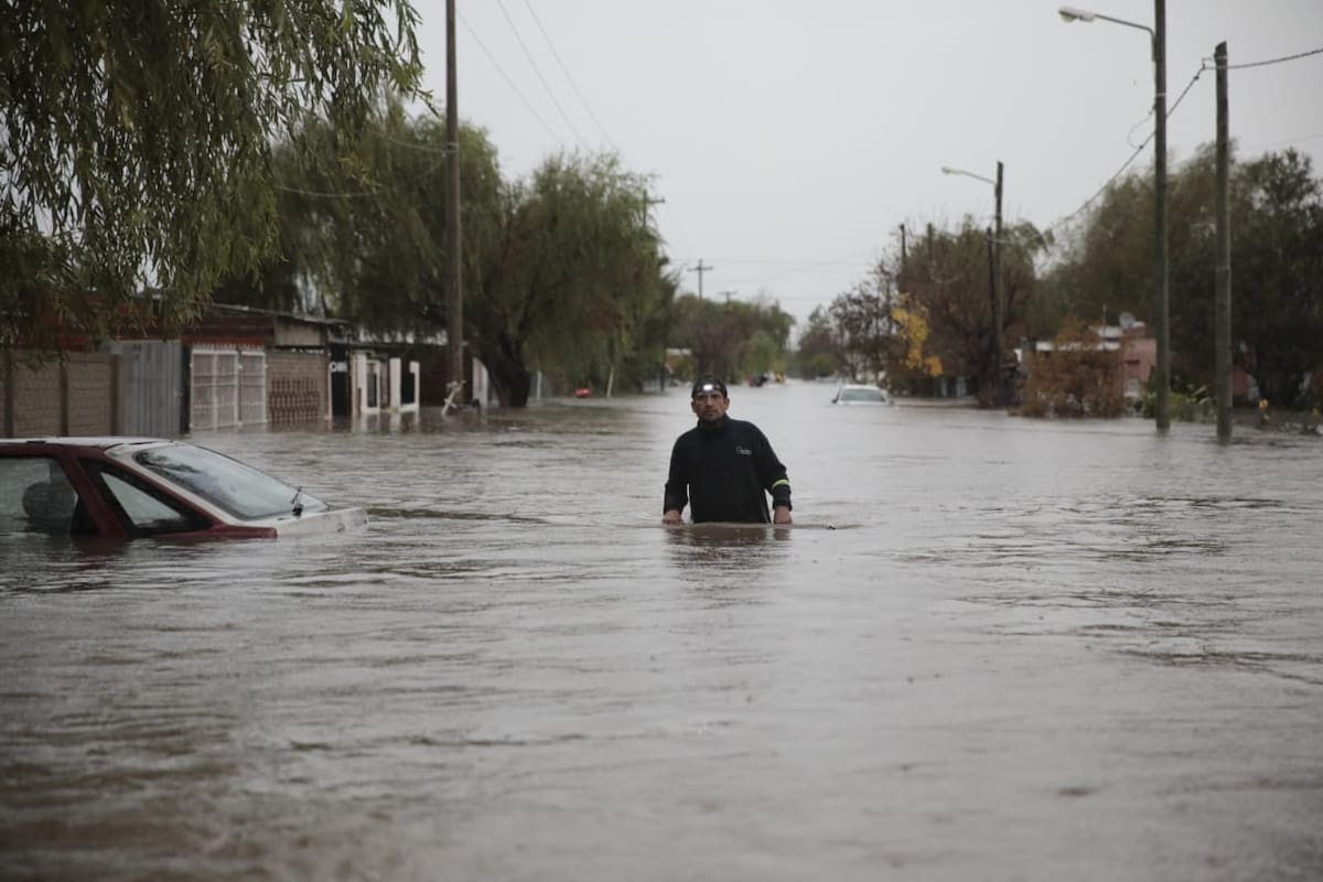 Zárate, el fin de semana pasado