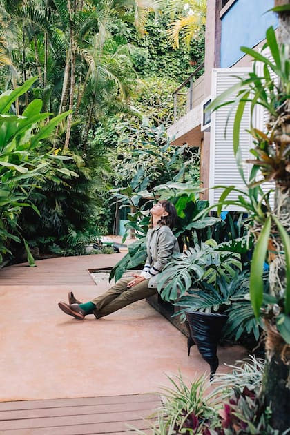 Zazá Pierek es la fundadora y alma de Zazá Bistro Tropical.