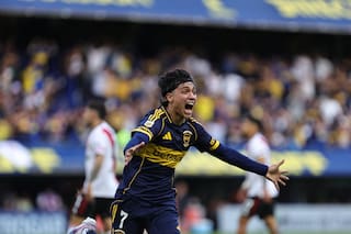 El gol de Zeballos que abrió el superclásico y la corrida inolvidable del Changuito en el segundo