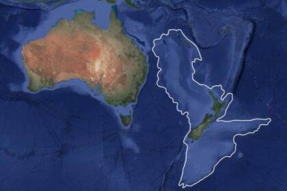 Zelandia tiene una superficie de unos 5 millones de km2