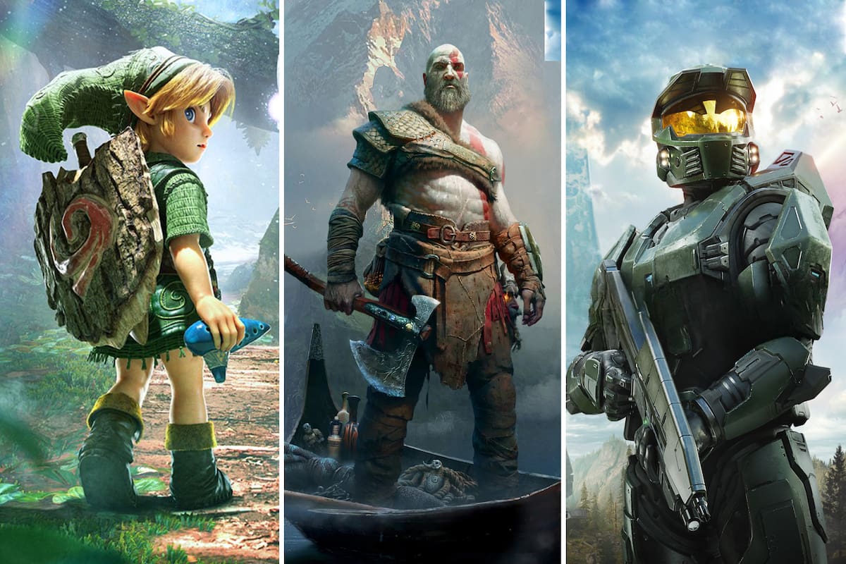 Zelda, God of War y Halo: las tres franquicias de los tres grandes estudios, con remakes