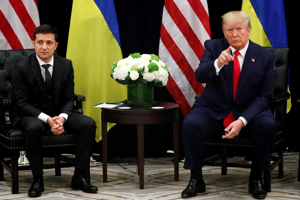 Zelenski y Trump, reunidos en Nueva York