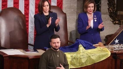 Zelensky en el Congreso de EE.UU