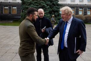 Zelensky y Johnson