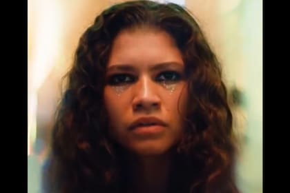 Zendaya, protagonista de Euphoria, caracterizada para su personaje