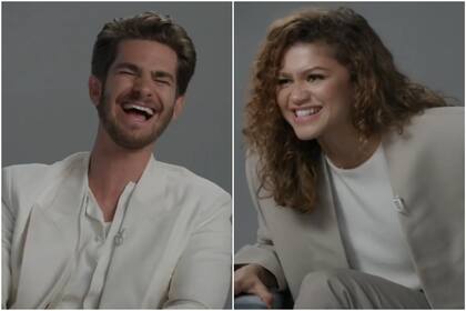 Zendaya y Andrew Garfield tuvieron un divertido ida y vuelta para Variety