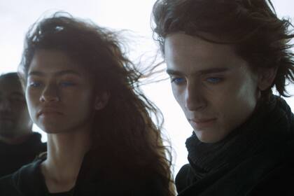 Zendaya y Timothée Chalamet, protagonistas de la segunda entrega de Dune
