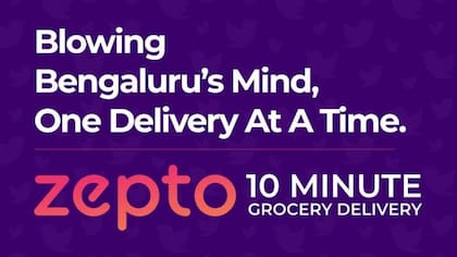 Zepto promete hacer entregas en 10 minutos