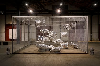 Zero Tolerance-Silver Clouds, de Marilá Dardot, es una de las obras que se exhibirán en la Bienal de Cuenca