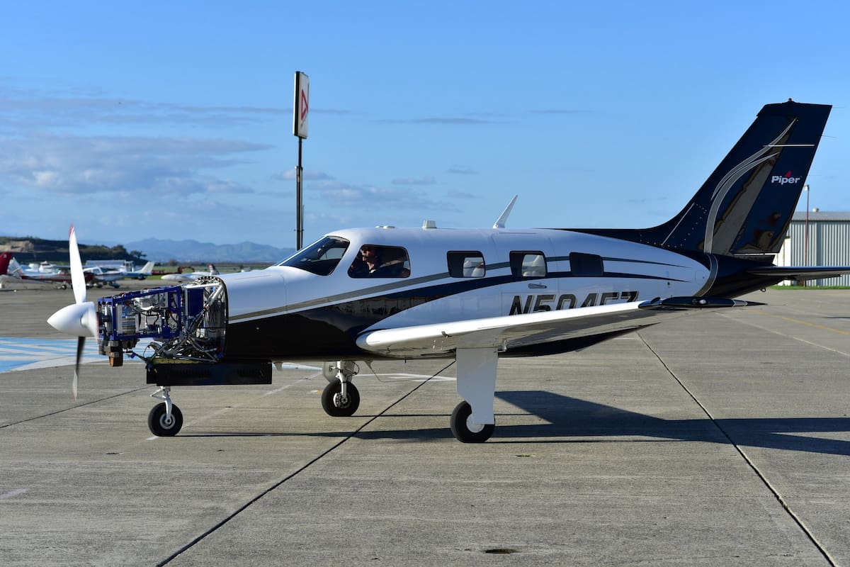 ZeroAvia logró probar con éxito su motor eléctrico alimentado con celdas de hidrógeno en una aeronave adaptada Piper clase M