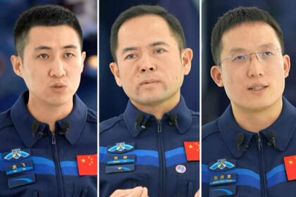 Zhang Lu, Wu Fei y Zhang Hongzhang están varados en la estación espacial Tiangong