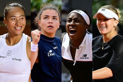 Zheng Qinwen, Jasmine Paolini, Coco Gauff y Peyton Stearns, las cuatro tenistas que sueñan con ganar el Masters 1000 de Roma 2025