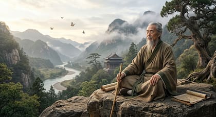 Zhuangzi era uno de los grandes pensadores de la tradición taoísta (Imagen ilustrativa)