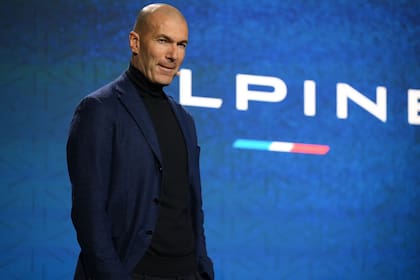 Zinedine Zidane, en la presentación de la escudería Alpine de Fórmula 1