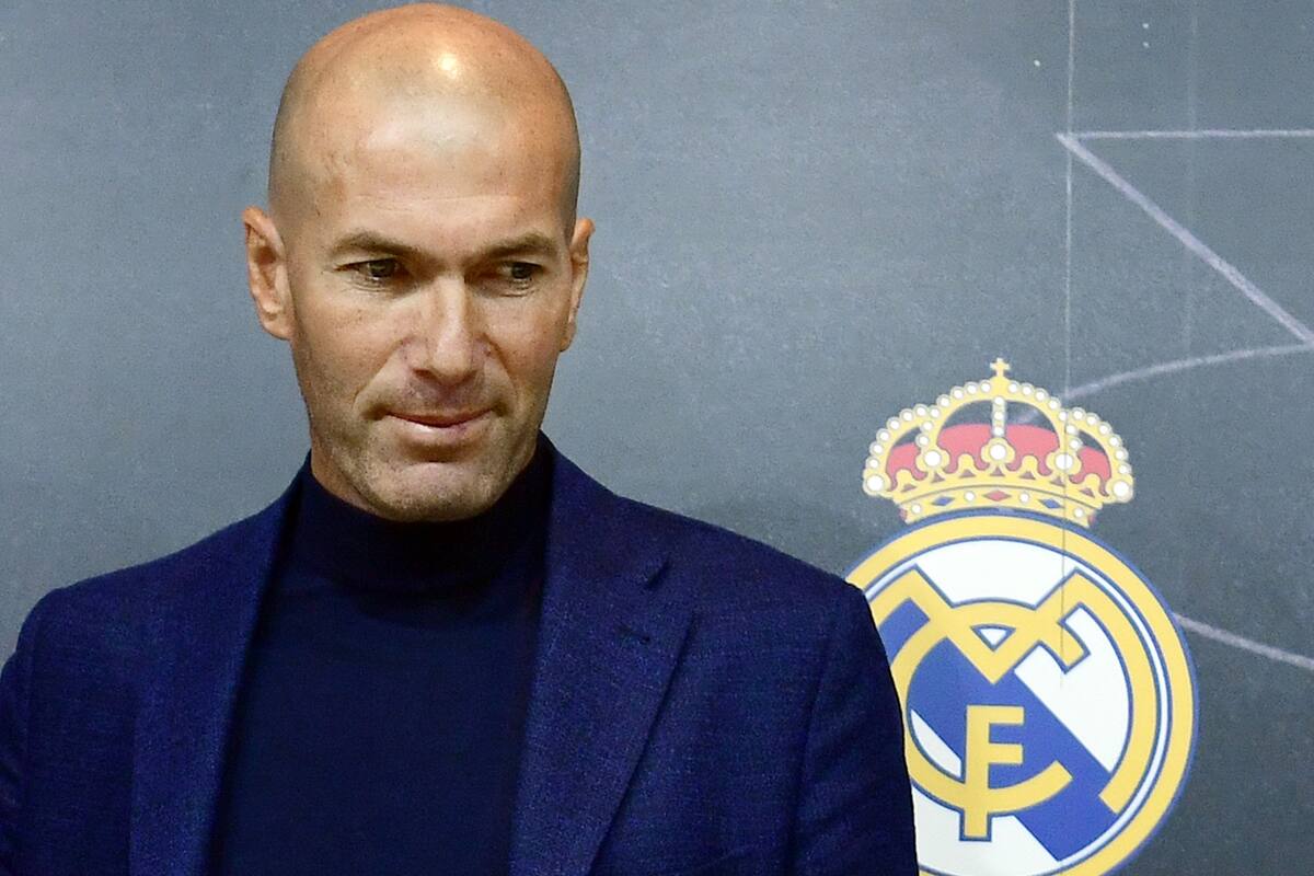 Zinedine Zidane, frente a otro desafío como DT de Real Madrid
